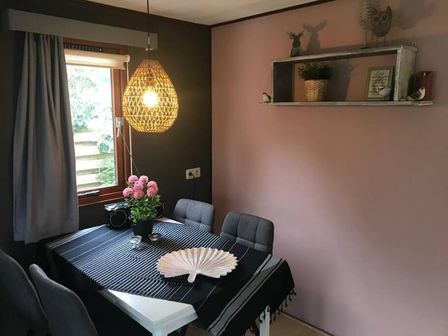 Sfeervol Chalet In Drenthe Bij Het Dwingelderveld Villa Spier Ngoại thất bức ảnh