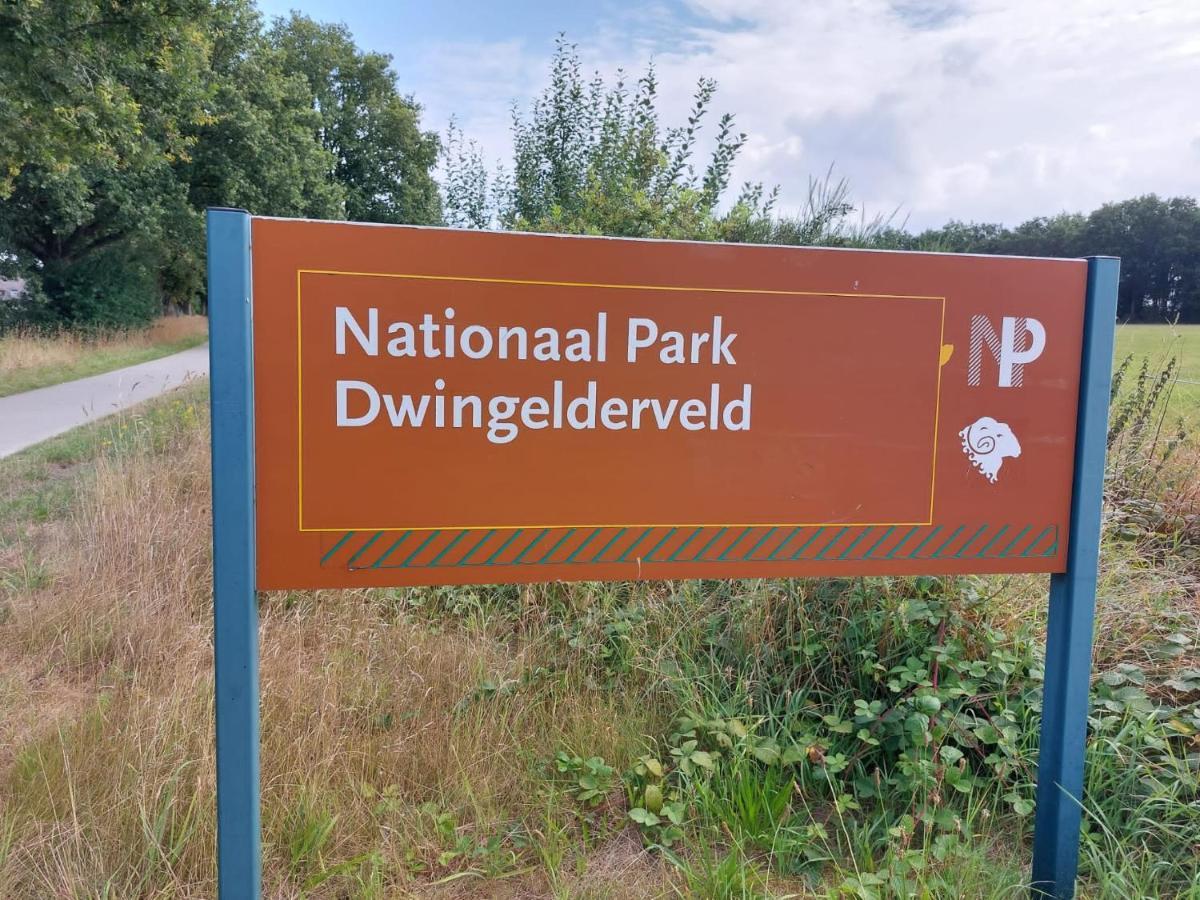 Sfeervol Chalet In Drenthe Bij Het Dwingelderveld Villa Spier Ngoại thất bức ảnh