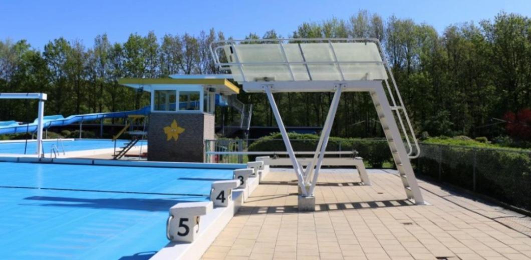 Sfeervol Chalet In Drenthe Bij Het Dwingelderveld Villa Spier Ngoại thất bức ảnh